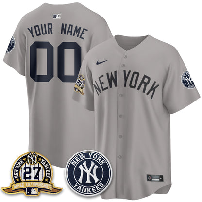 NYY Alternate Custom Jersey - All Stitched