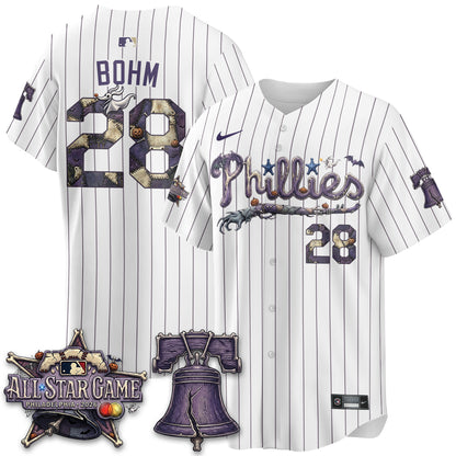 Philadelphia Phillies Nightmare Edition Vapor Jersey - Printed