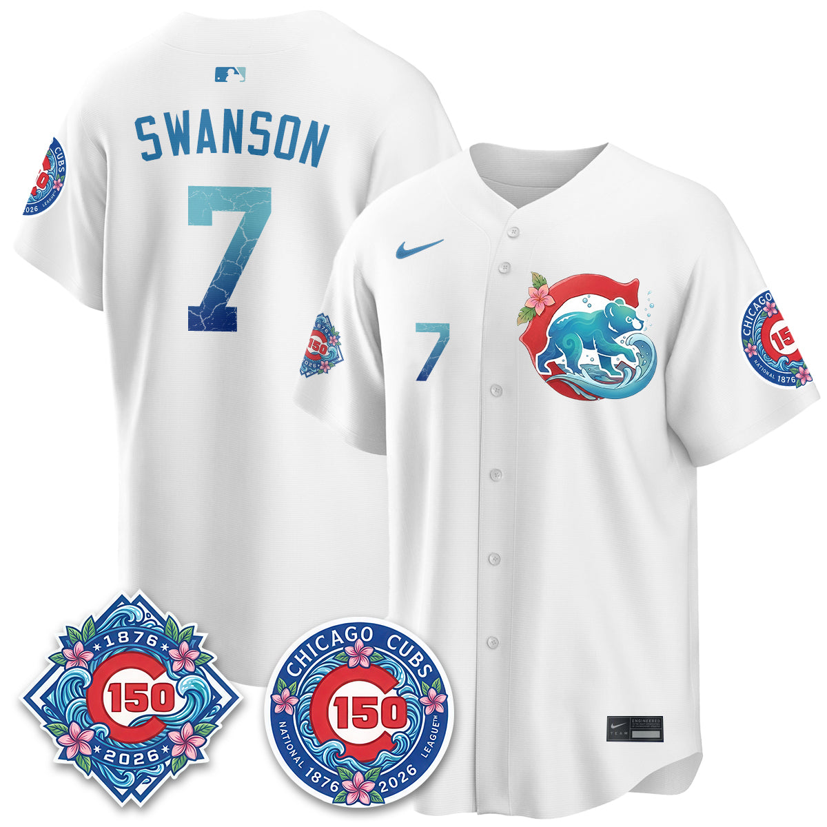 Chicago Cubs 2026 Aloha Spirit Vapor Limited Jersey - Stitched