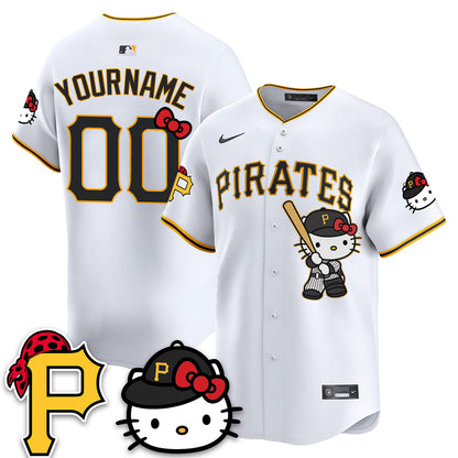 Pittsburgh Pirates x Meow KT Vapor Limited Custom Jersey - Stitched
