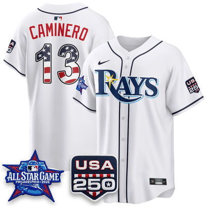 Tampa Bay Rays 2026 All Star Edition Vapor Jersey - Stitched