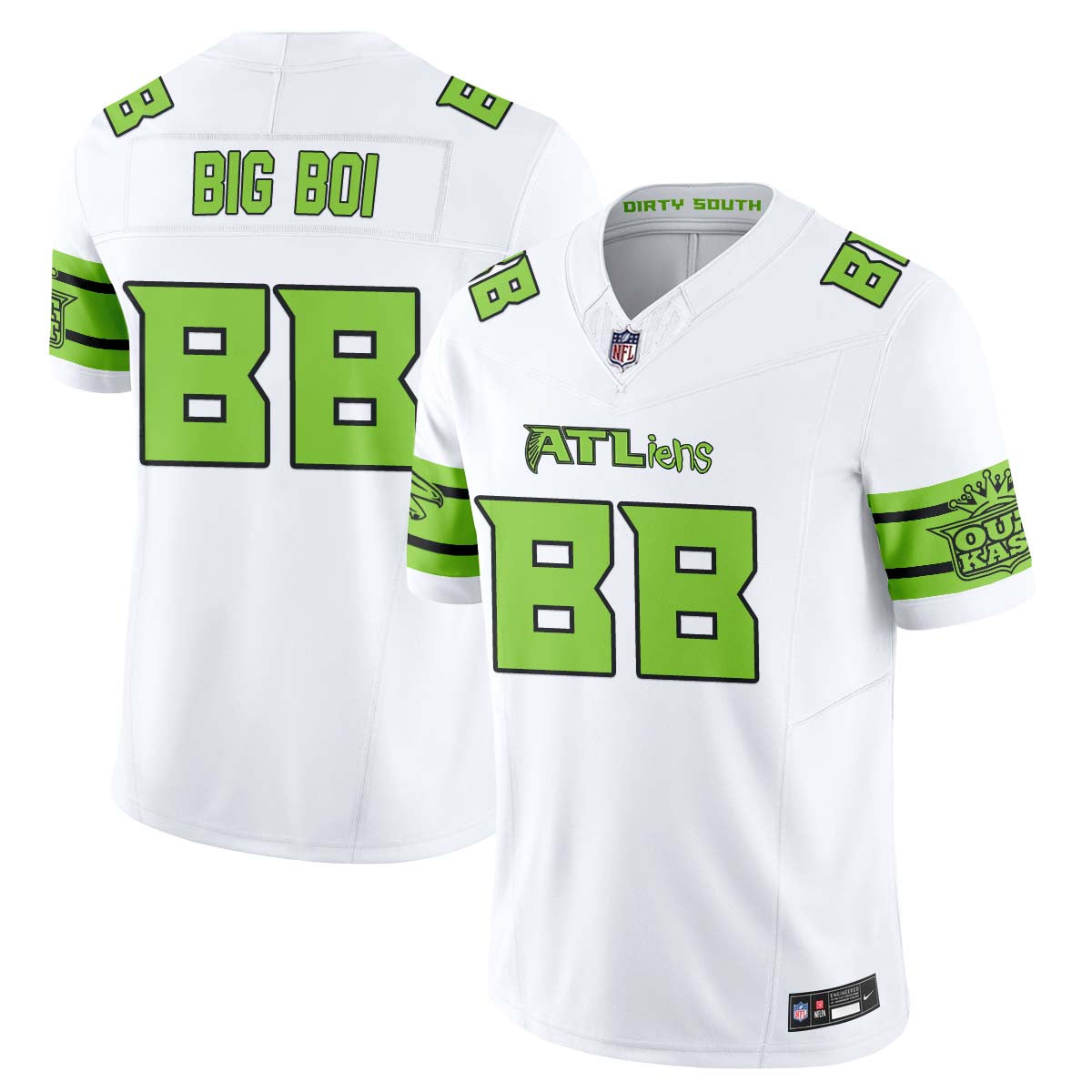 ATL 30th Anniversary ATLiens Vapor Jersey - Stitched