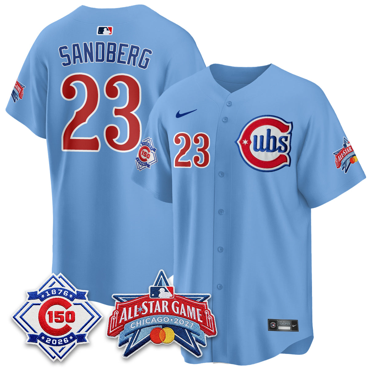 Chicago Cubs 2027 All Star Game Vapor Limited Jersey - Stitched