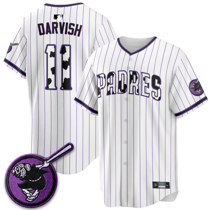 San Diego Padres x King of the Luchadores Vapor Jersey - Stitched