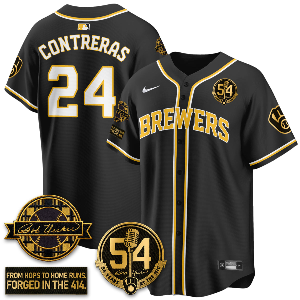 MIL 2026 Black Out Style Limited Vapor Jersey - All Stitched