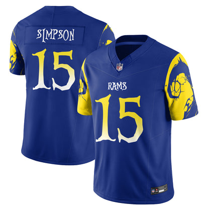 Los Angeles Rams x Nightmare Edition Vapor Jersey - Stitched
