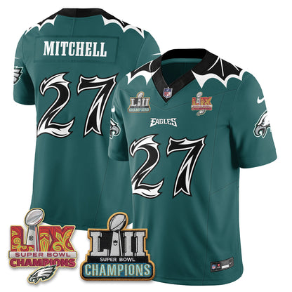 Philadelphia Eagles x Bat Edition Vapor Jersey - Stitched