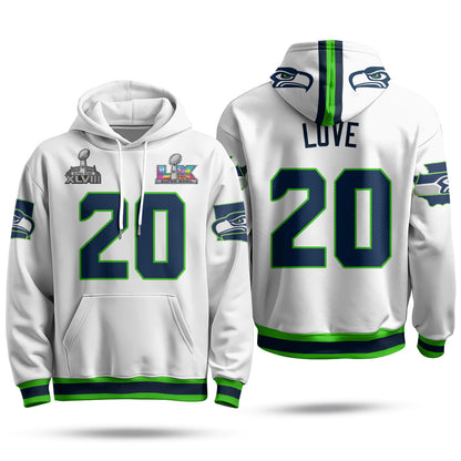 SEA S.Bowl Champs Fleece Hoodie - Printed