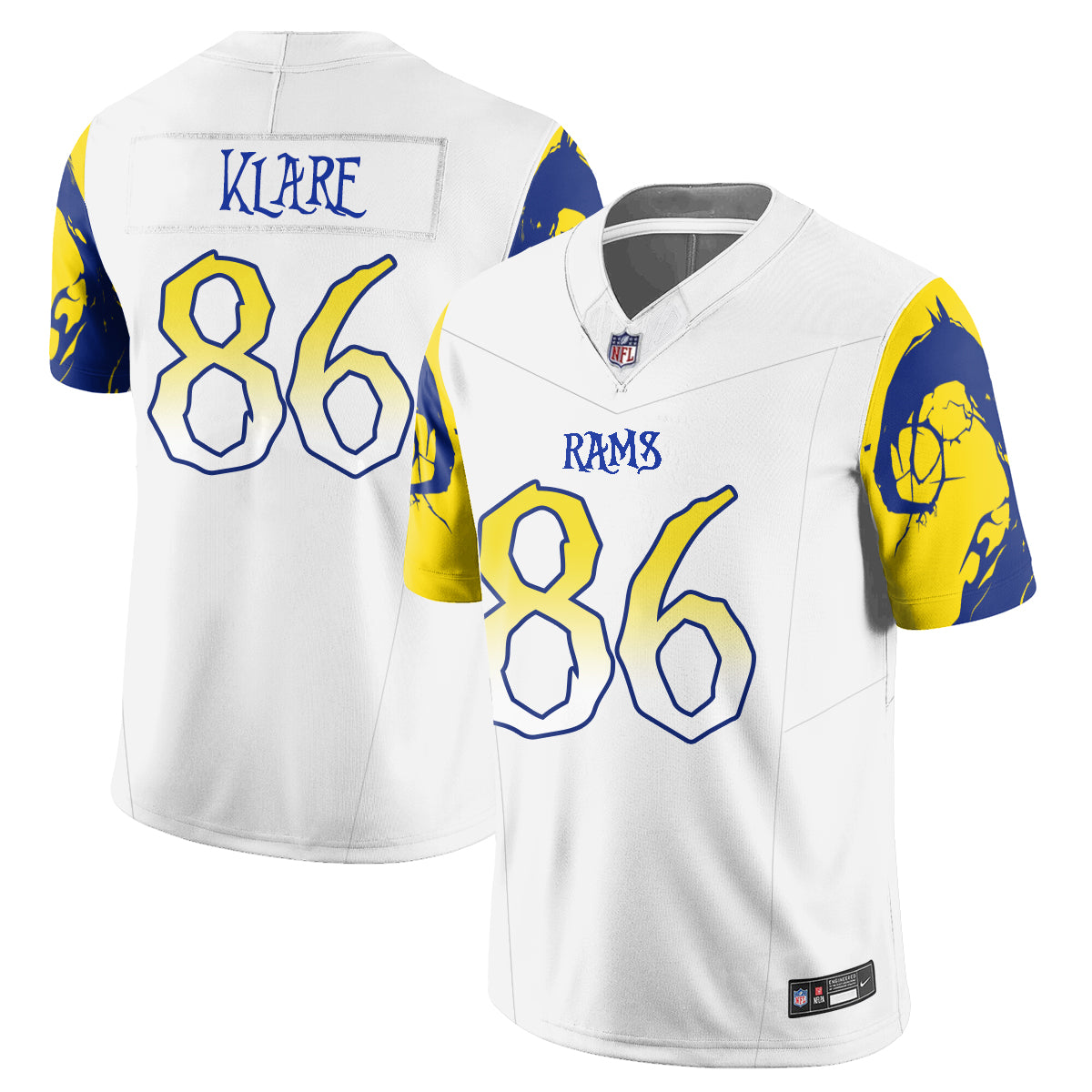 Los Angeles Rams x Nightmare Edition Vapor Jersey - Stitched