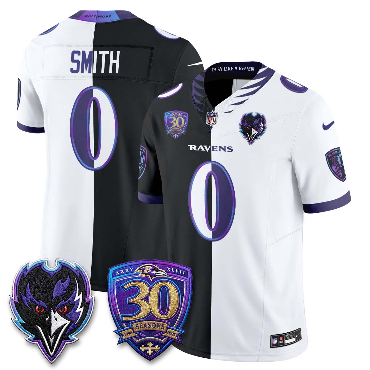 BAL The Next Flight Split Vapor Jersey - Stitched