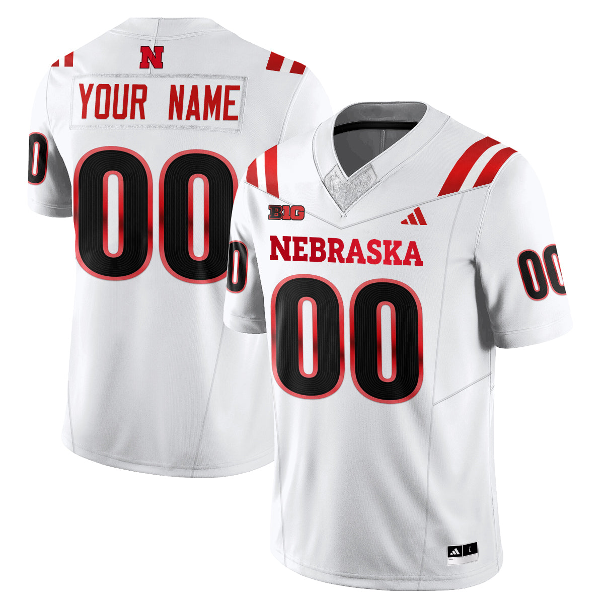 Nebraska Huskers 2026 "The Fire Rises" Vapor Custom Jersey - Stitched