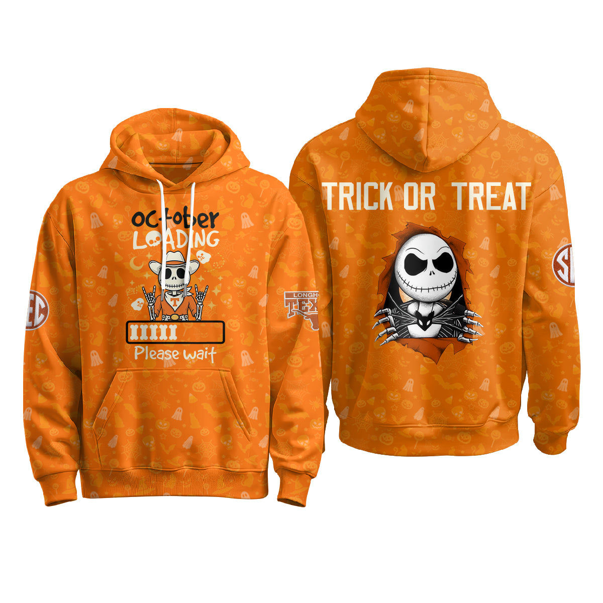 TEX x Skeleton Gentleman Edition Hoodie - Printed
