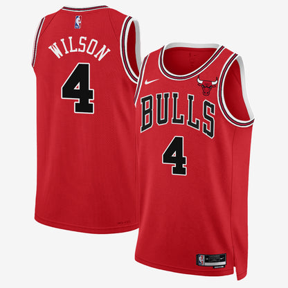 Chicago Bulls 2026 Basketball Draft Pick #4 & #15 Vapor Jersey - Stitched