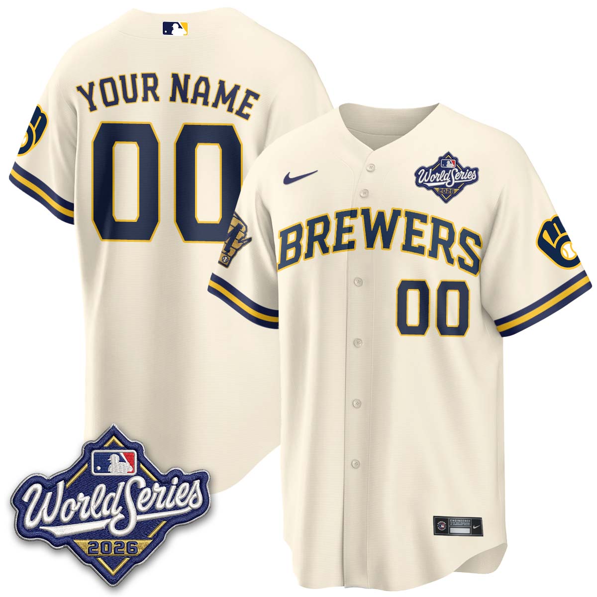 MIL 2026 World Series Custom Vapor Jersey - Stitched