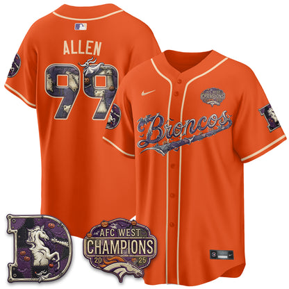 DEN 2026 Nightmare Edition Vapor Baseball Jersey - Stitched