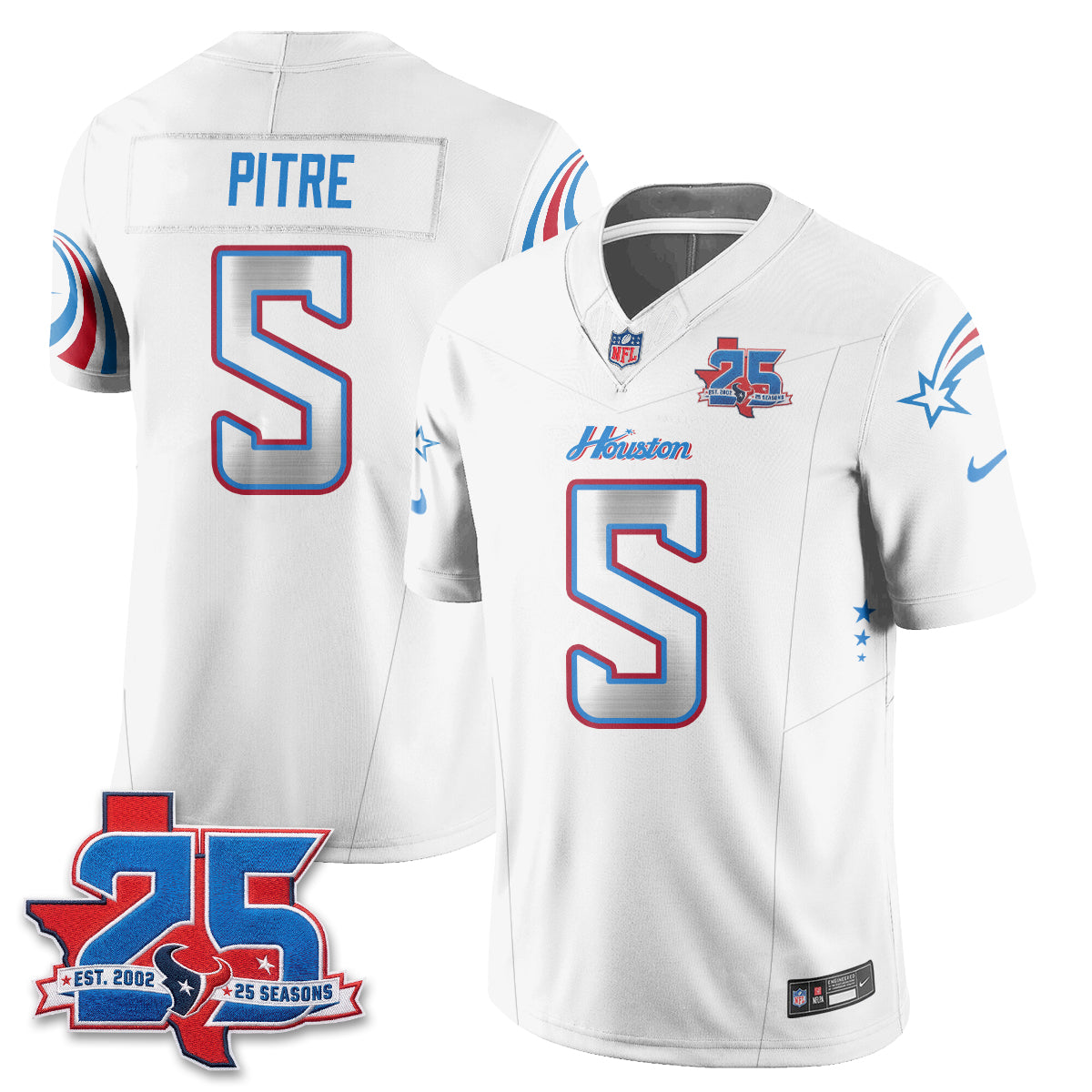 Houston Texans Fan Gear Edition Vapor Jersey (2) - Stitched