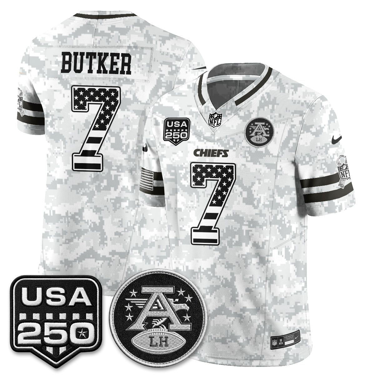 Kansas City Chiefs 2026 Salute to Service Vapor Jersey - Stitched