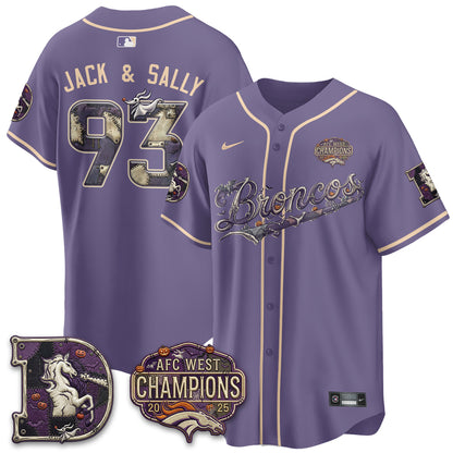 DEN 2026 Nightmare Edition Vapor Baseball Jersey - Stitched