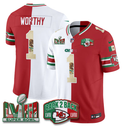 KC Mexico Split Edition Vapor Jersey - Stitched