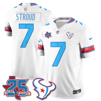 Houston Texans 2026 Rivalries Vapor Jersey - Stitched