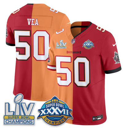 Tampa Bay Buccaneers S.Bowl Split Edition Vapor Jersey - Stitched