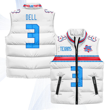 Houston Texans 2026 Rivalries Puffer Vest - Printed