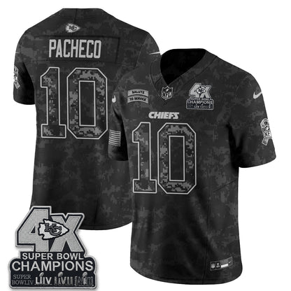 KC 2026 Salute to Service Vapor Jersey V2- Stitched