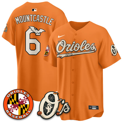 Baltimore Orioles Halloween 2026 Vapor Limited Jersey - Stitched