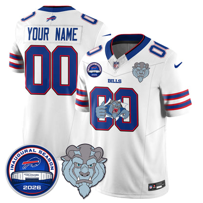 Buffalo Bills x Hairy Blue Beast Edition Vapor Custom Jersey - Stitched