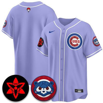 Chicago Cubs Uchiha Sasuke Vapor Limited Jersey - Stitched