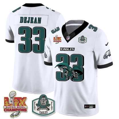Philadelphia Eagles x Green Cape Villain Edition Vapor Jersey - Stitched