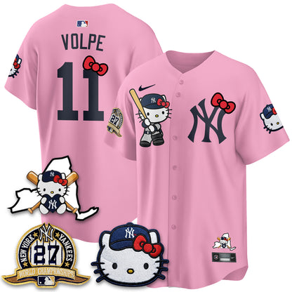 NYY Meow KT 2026 Vapor Limited Jersey - All Stitched