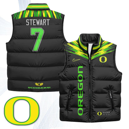 ORE "Origin of Speed" Puffer Vest - Printed