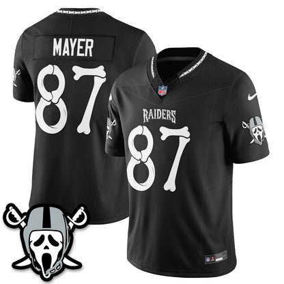Las Vegas Raiders x Ghost Face Edition Vapor Jersey - Stitched