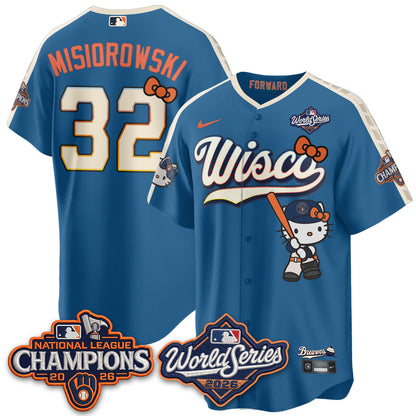 MIL 2026 NL Champions x Meow KT Vapor Jersey - Stitched