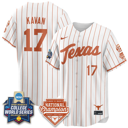 TEX Softball 2026 World Series (WCWS) Vapor Premier Limited Jersey - B2B Champs - Stitched