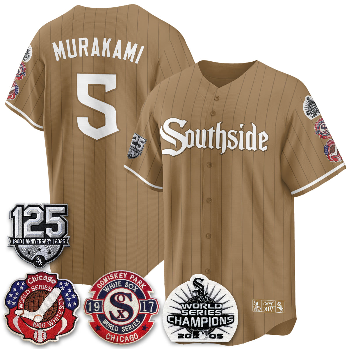 CWS Pope Leo Edition Vapor Jersey - Stitched