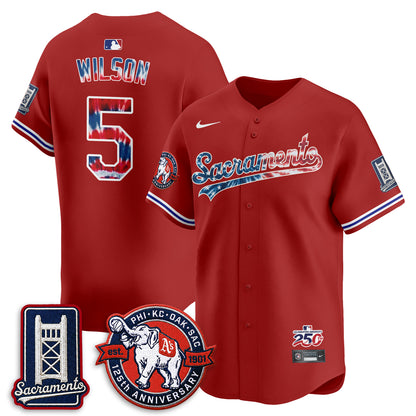 OAK Americana 2026 Vapor Limited Jersey - Stitched