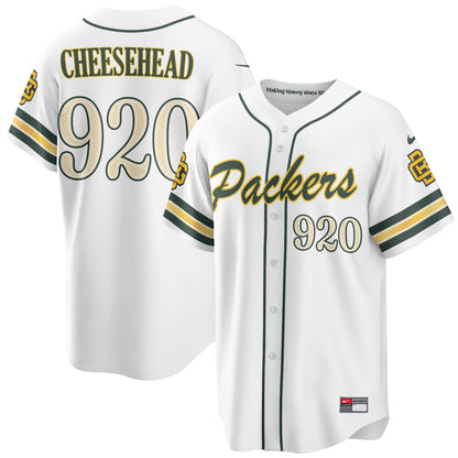 Green Bay Packers 2026 Rivalries Baseball Vapor Jersey - Stitched