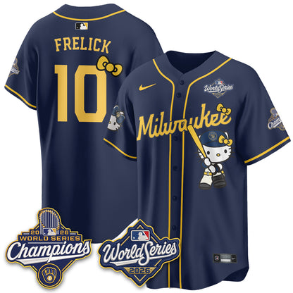 MIL 2026 WS Champions x Meow KT Vapor Jersey - Stitched