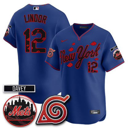 NYM x Naruto Nights 2026 Vapor Limited Jersey - All Stitched