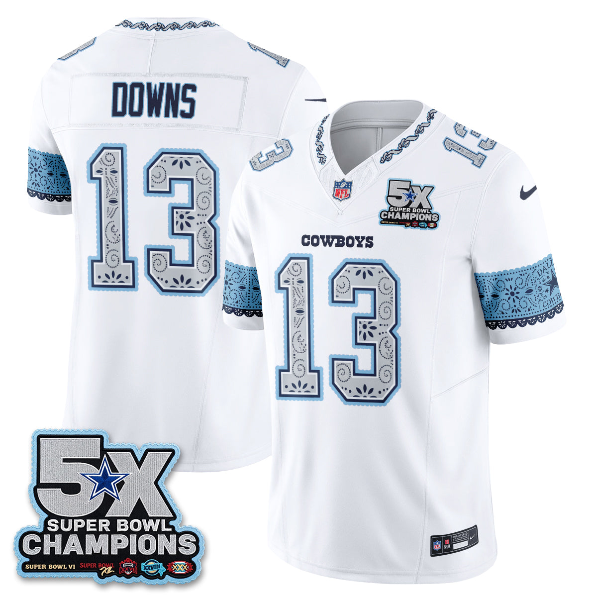 DAL 2026 Hispanic Month Edition Vapor Jersey - Stitched