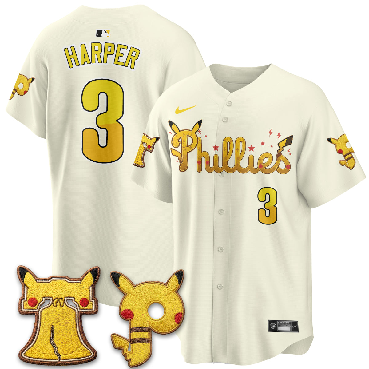 Philadelphia Phillies x PKM Edition Vapor Limited Jersey - Printed