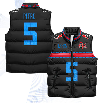 Houston Texans 2026 Rivalries Puffer Vest - Printed
