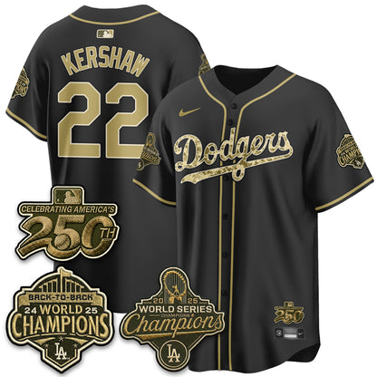LAD Military Appreciation Game Day Jersey -All Stitched