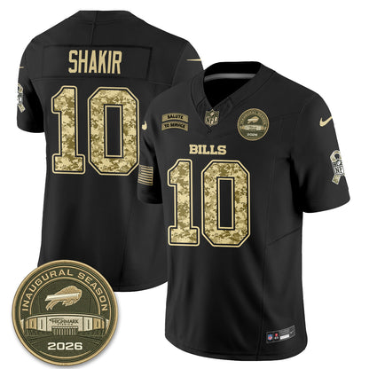 Buffalo Bills 2026 Salute to Service Edition Vapor Jersey V2- Stitched