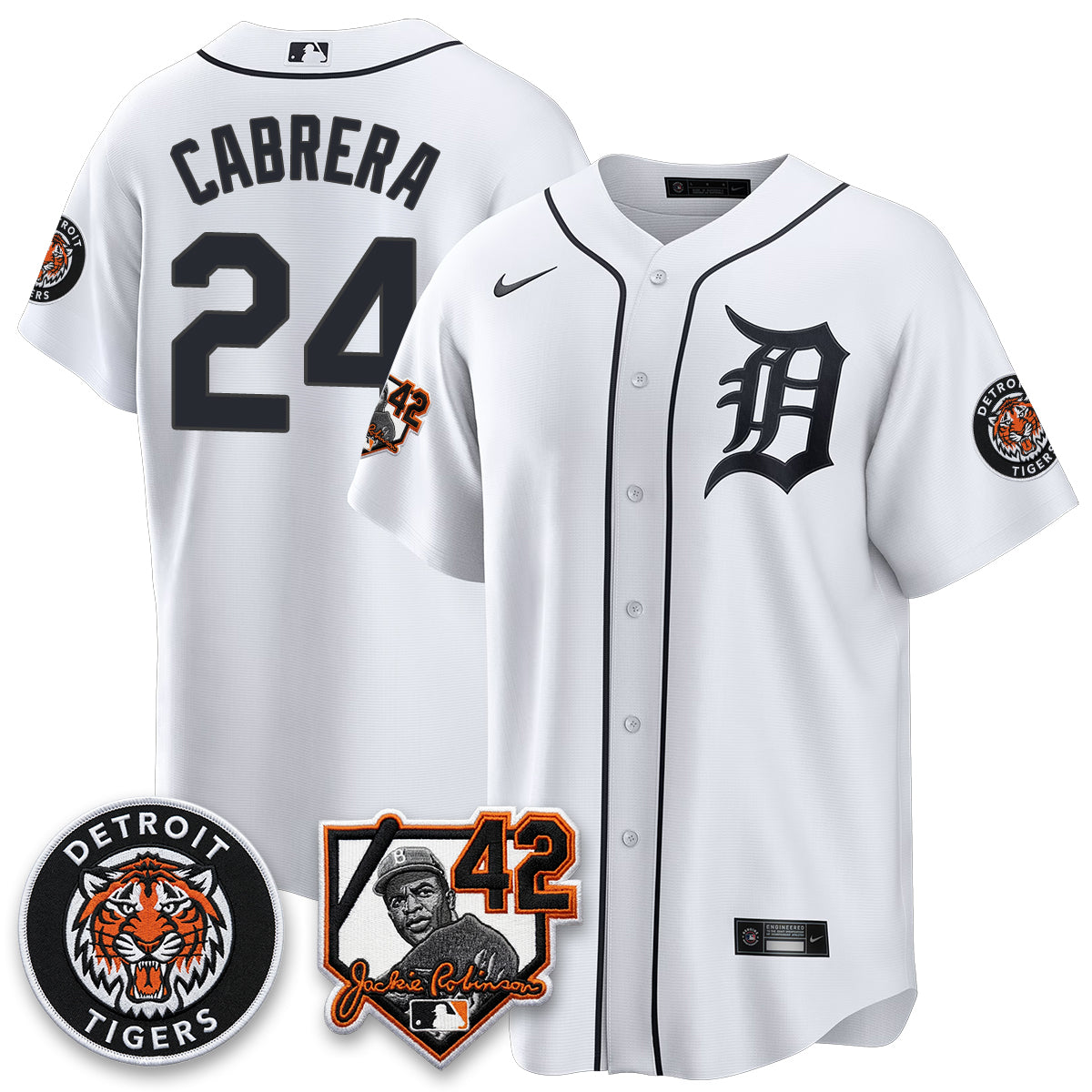 DET 2026 Jackie Robinson Day Vapor Limited Jersey - All Stitched