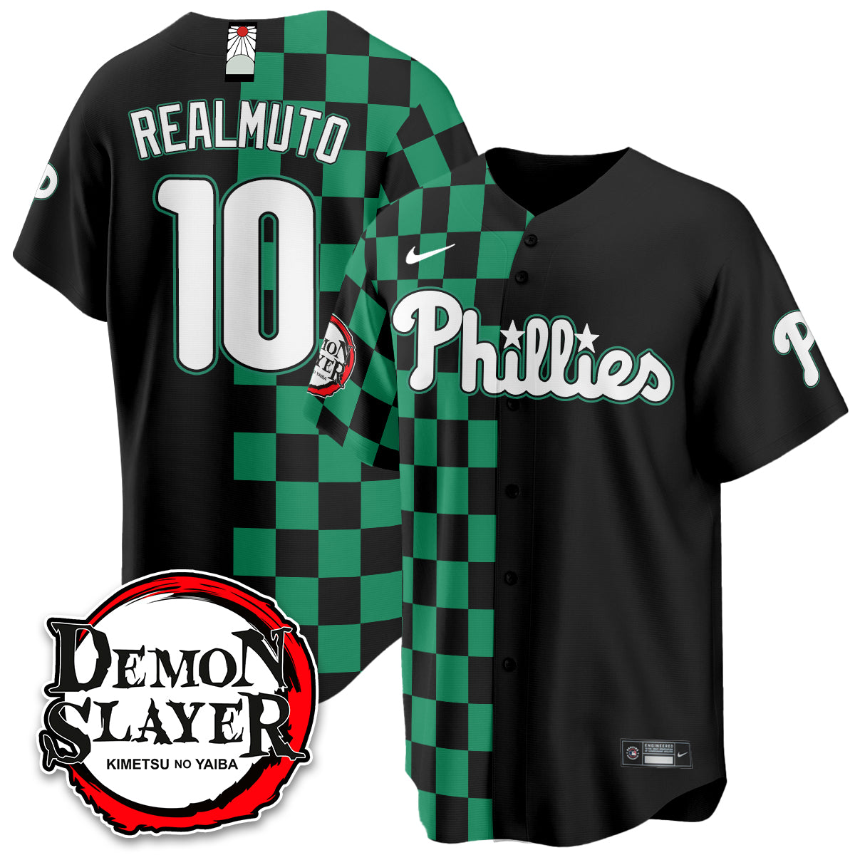 Philadelphia Phillies Demon Slayer Vapor Limited Jersey - Stitched