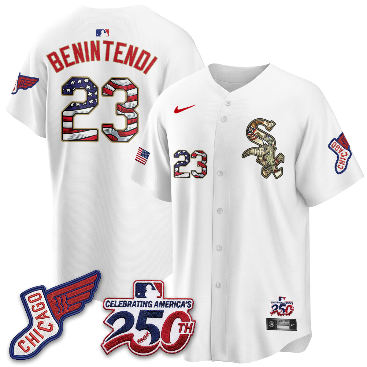 CWS 2026 Independence Day USA Vapor Jersey - Stitched