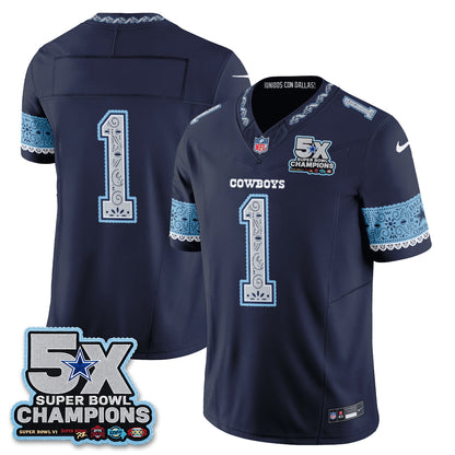 DAL 2026 Hispanic Month Edition Vapor Jersey - Stitched